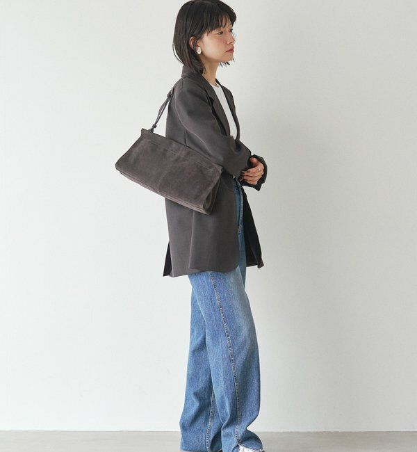  「【再値下げ】スエードショルダーバッグ」|ショルダー・メッセンジャー|