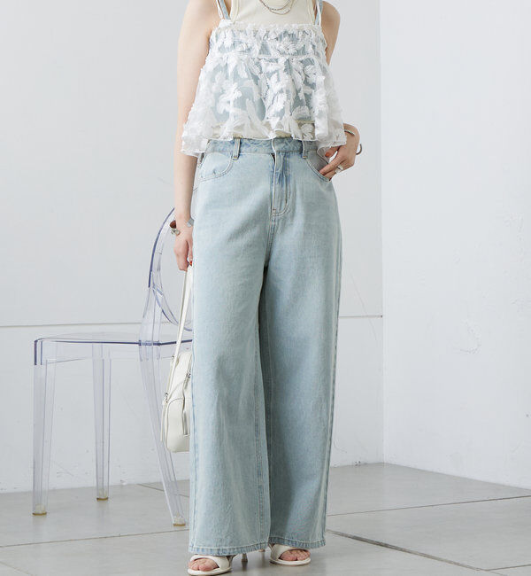  「シアーリーフビスチェ」|シャツ・ブラウス|