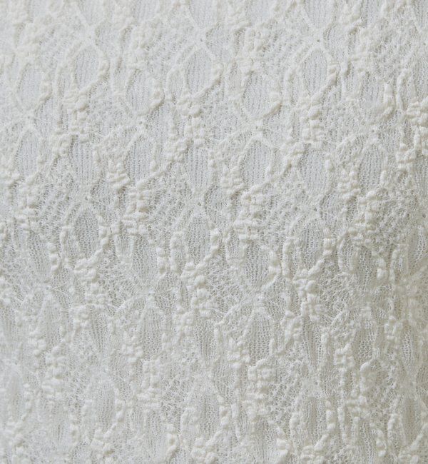  「レースプルオーバー」|Tシャツ・カットソー|