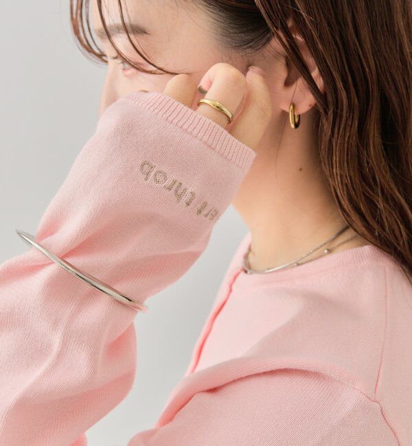  「チビボタン長袖カーディガン」|カーディガン|