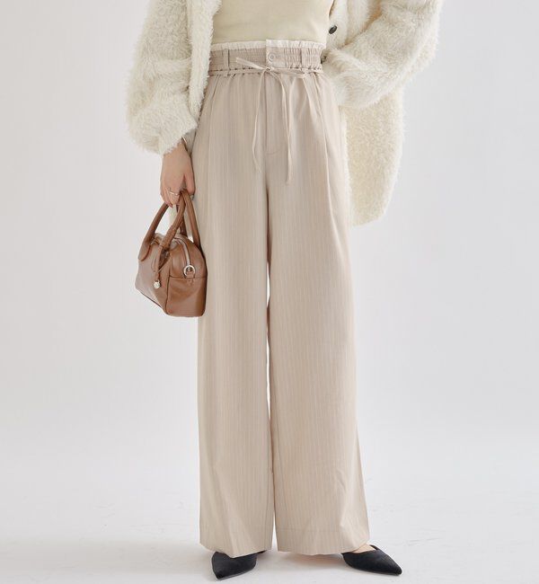  「Wベルトパンツ」|チノ|