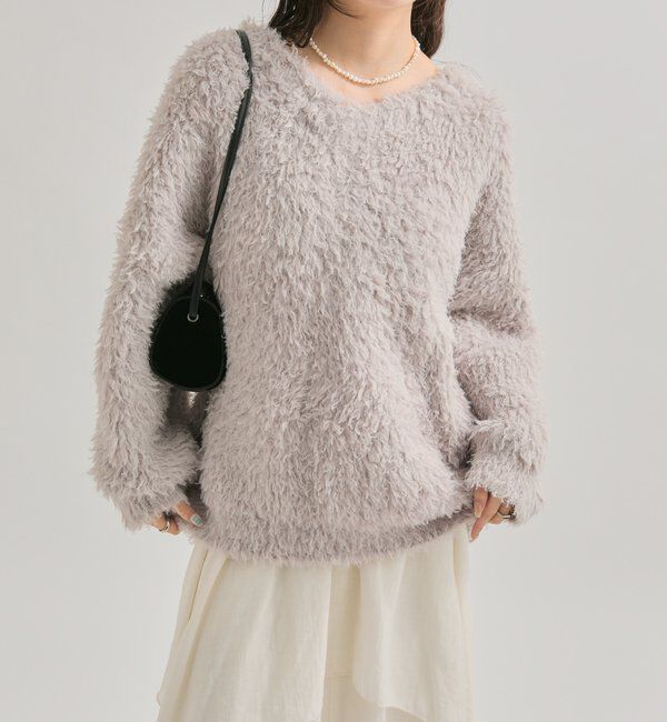  「ループボタン カーディガン」|カーディガン|