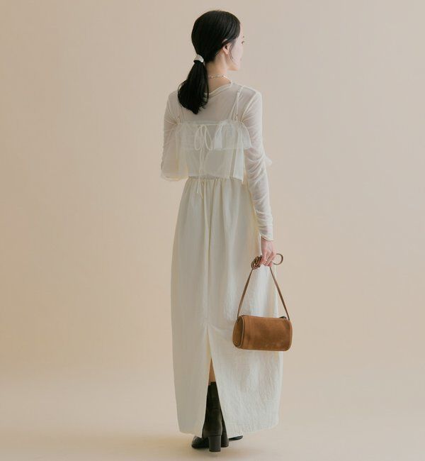  「[森川企画]チュールキャミワンピースSET」|その他|