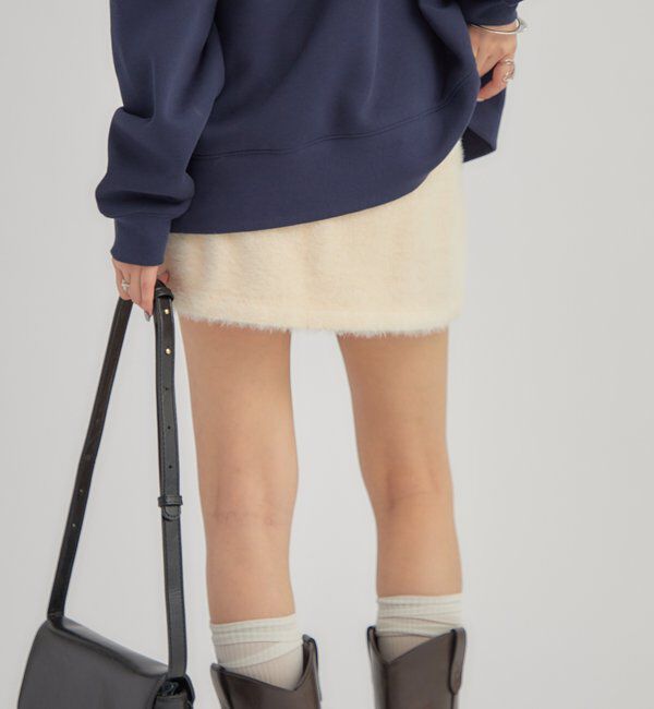  「シャギーミニスカート」|スカート|