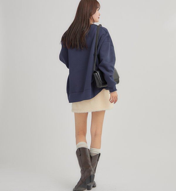  「シャギーミニスカート」|スカート|