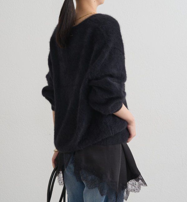  「FURカシミヤVニット」|ニット・セーター|