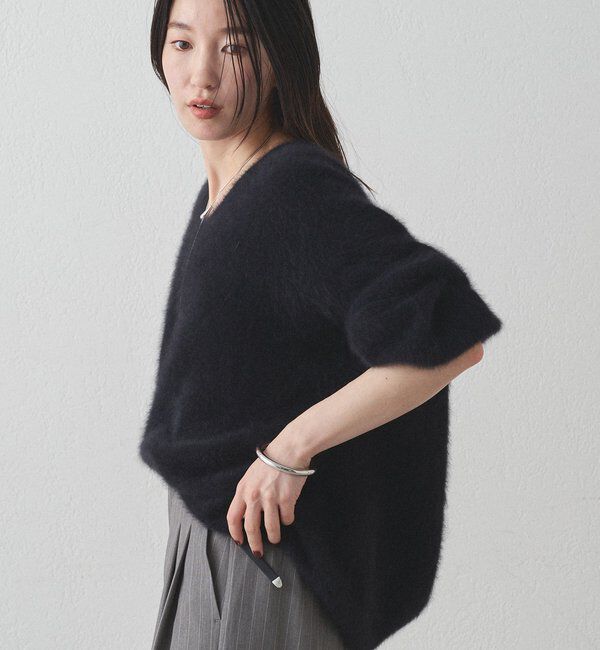  「FURカシミヤVニット」|ニット・セーター|