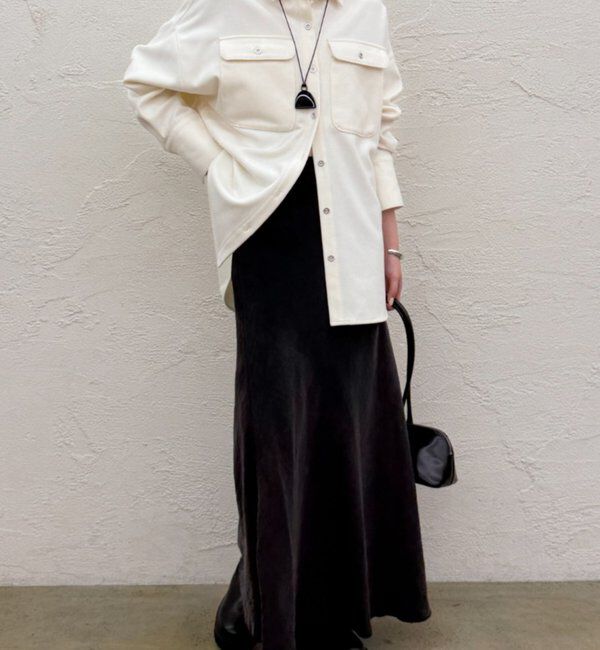  「とろみフレアスカート」|スカート|