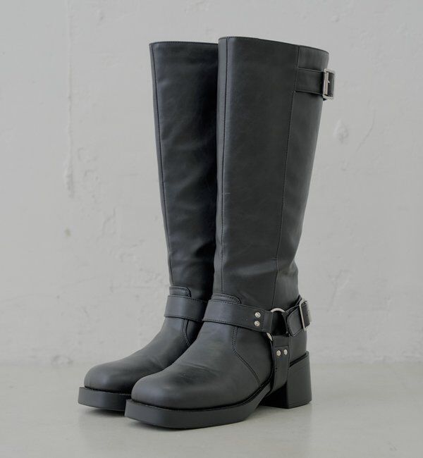  「2wayロング丈エンジニアブーツ」|ロングブーツ|