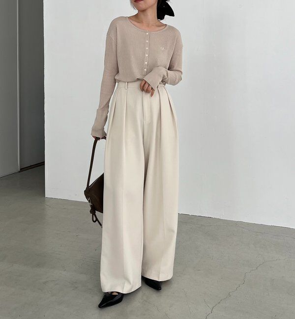  「〈C.L〉シアーヘンリーニット」|ニット・セーター|