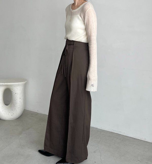  「〈C.L〉カシミアウールフレアスリーブニット」|ニット・セーター|