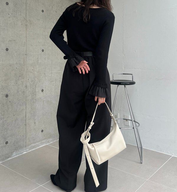  「フレアカフスニット」|ニット・セーター|