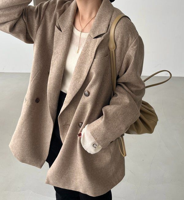  「【CAPRICIEUX LE'MAGE&times;nanacoコラボ】ツイードジャケット」|テーラードジャケット|