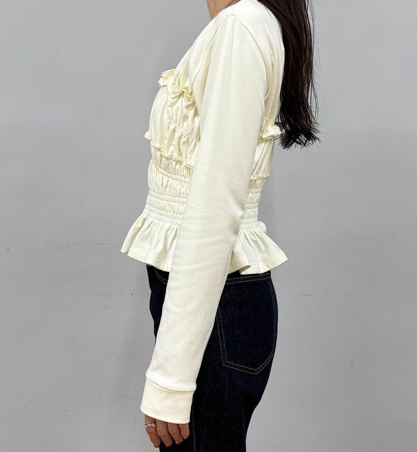  「【体感＋4℃】ベアシャーリング裏起毛トップス」|Tシャツ・カットソー|