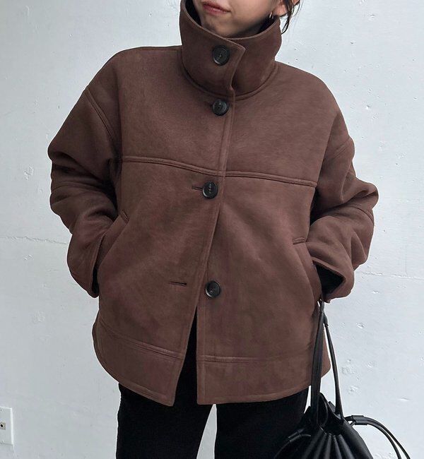  「スエードボアミドルコート」|その他|