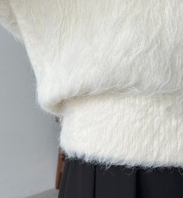  「シャギーニットフーディ」|ニット・セーター|