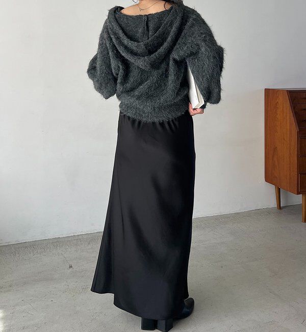  「シャギーニットフーディ」|ニット・セーター|