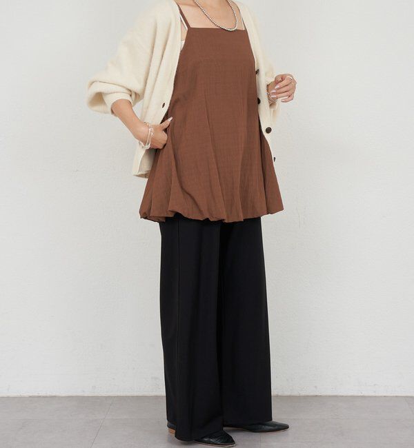  「バルーンチュニックキャミ」|キャミソール|