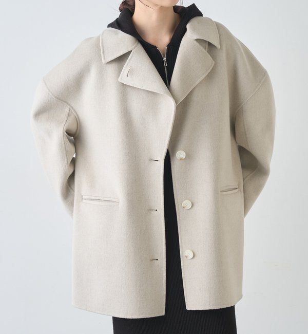  「ビッグカラーリバーミディコート」|その他|