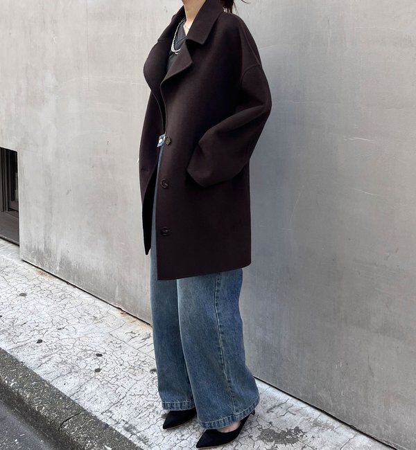  「ビッグカラーリバーミディコート」|その他|