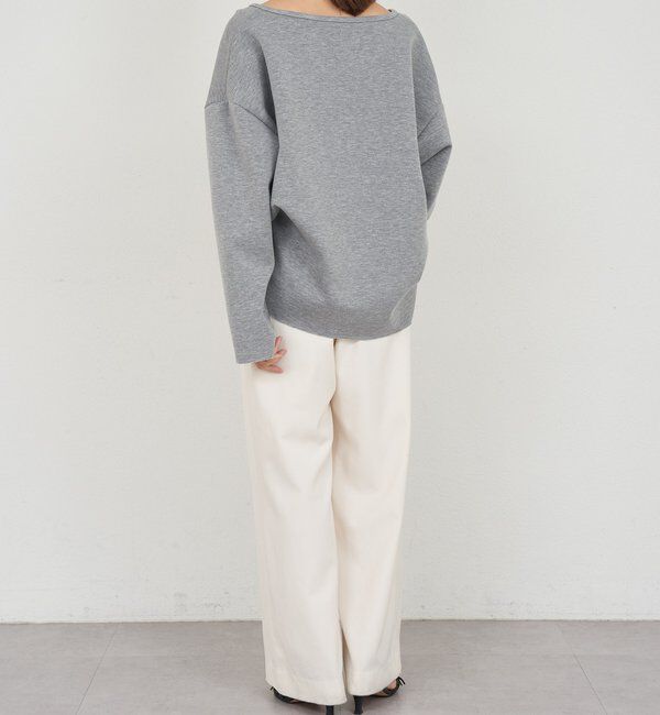  「【インフルエンサー＠tsuru00コラボ】スキッパーポンチプルオーバー」|ニット・セーター|