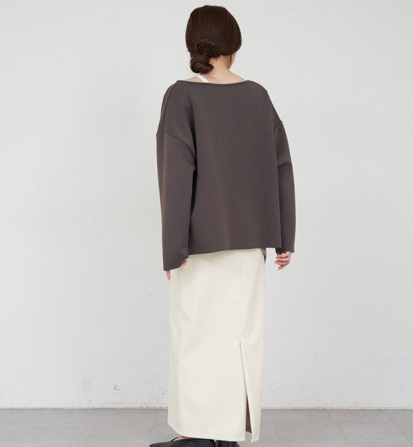  「【インフルエンサー＠tsuru00コラボ】スキッパーポンチプルオーバー」|ニット・セーター|