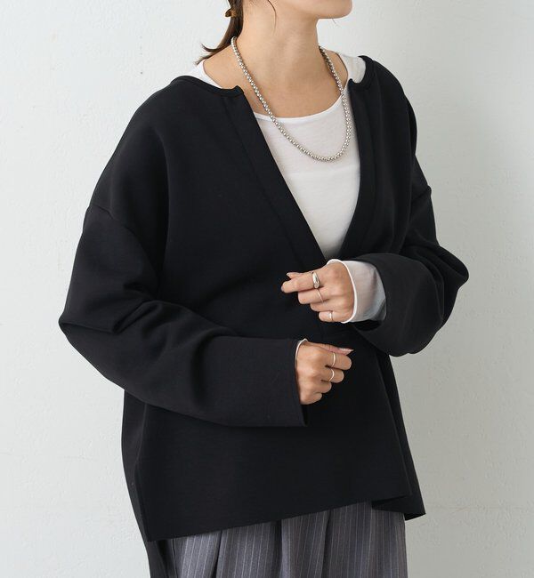  「【インフルエンサー＠tsuru00コラボ】スキッパーポンチプルオーバー」|ニット・セーター|