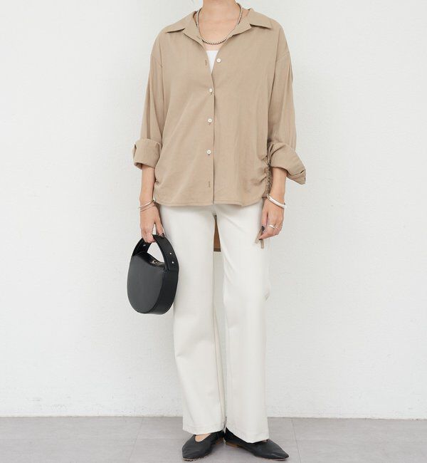  「スリムジャージーパンツ」|チノ|