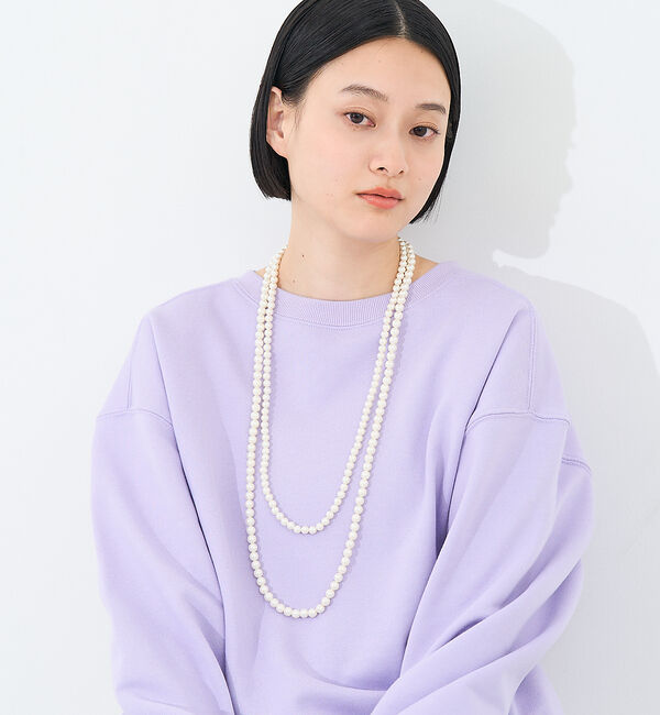 collex「【dignif】【金属アレルギー対応】3WAY2連パールネックレス」|ネックレス|