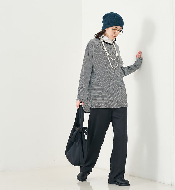 collex「バックボタンカットプルオーバー」|Tシャツ・カットソー|