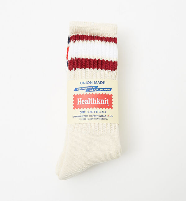 ABAHOUSE「【Healthknit/ヘルスニット】 クラシック3本ライン191-3471/3」|ソックス|その他1