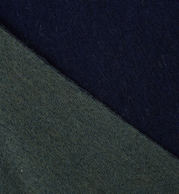 ABAHOUSE「ウール&times;カシミヤ リバーシブル マフラー / ON・OFF兼用」|マフラー|