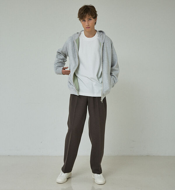 ABAHOUSE「【セットアップ対応】ウールミルド ボリュームタック ワイドスラックス」|その他|