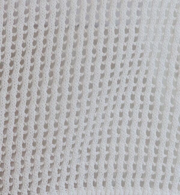 Rouge vif「グリットメッシュニットプルオーバー」|ニット・セーター|