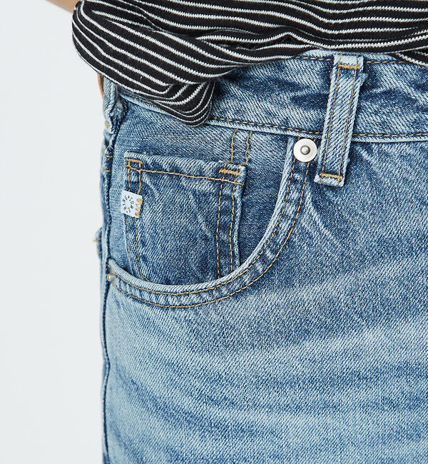 Rouge vif「＜25SS新色＞【SOMETHING/サムシング】LISA ヴィンテージ フレア」|デニム|