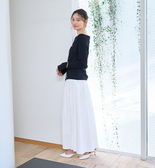 Rouge vif「オフショルレディニットプルオバー」|ニット・セーター|