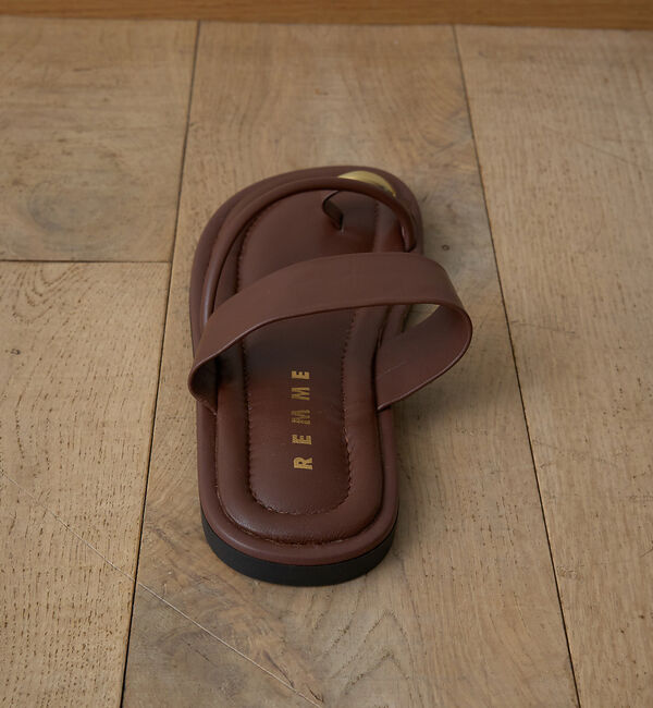 Rouge vif「【REMME/レメ】サムリングフラットサンダル」|サンダル|