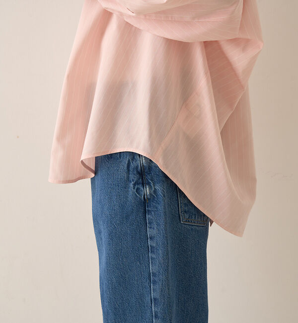 Rouge vif「バックドレープストライプシャツ」|シャツ・ブラウス|