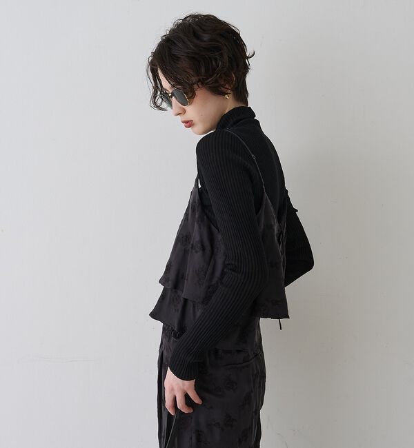 Rouge vif「【TICCA/ティッカ】前後2WAYキュプエンブロイダリービスチェ【予約】」|キャミソール|