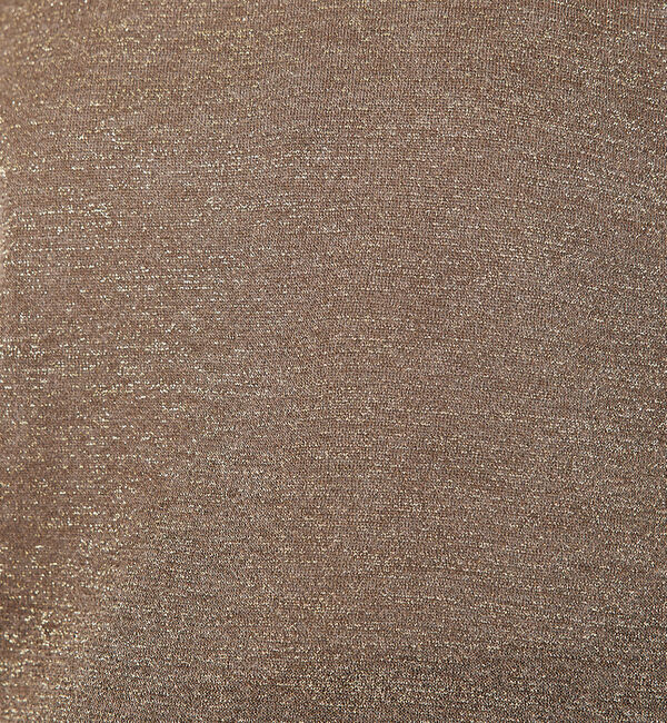 qualite「【大人の上品なシアー】ラメクルーネックニット」|キャミソール|