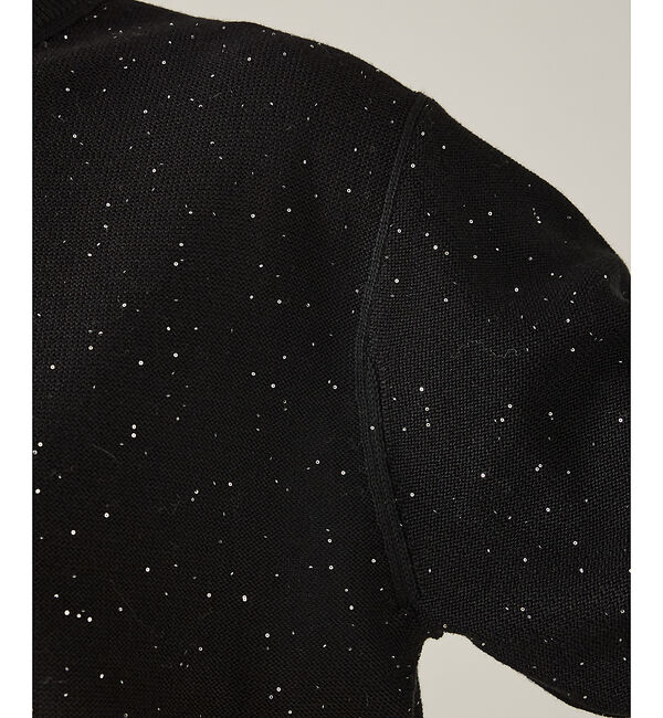 qualite「【スウェット気分で着られる】スパンコールニット」|ニット・セーター|