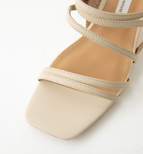 AU BANNISTER「華奢ストラップサンダル」|サンダル|