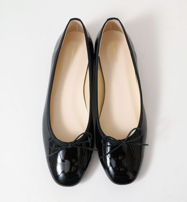 AU BANNISTER「【晴雨兼用】ソフトスクエアトゥバレエシューズ」|レインシューズ|