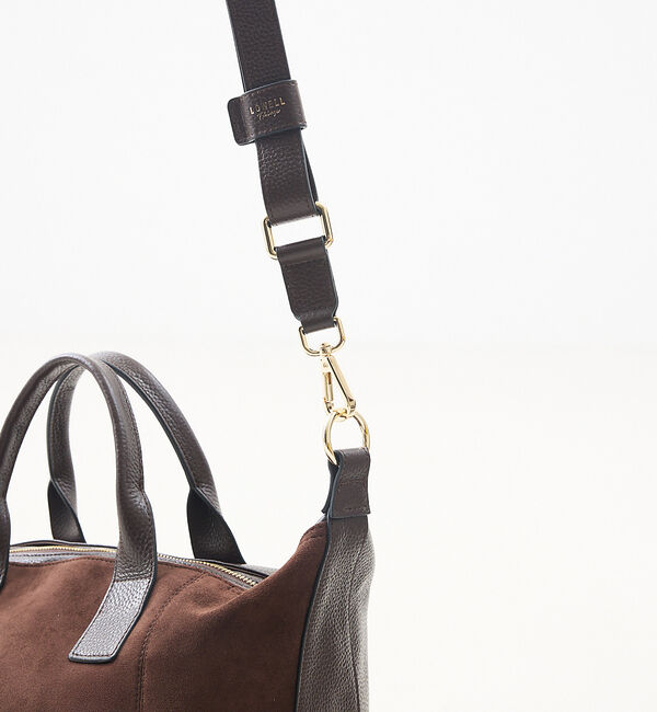 LOWELL things「Velu / 2WAYスエードボストンバッグ」|ボストンバッグ|