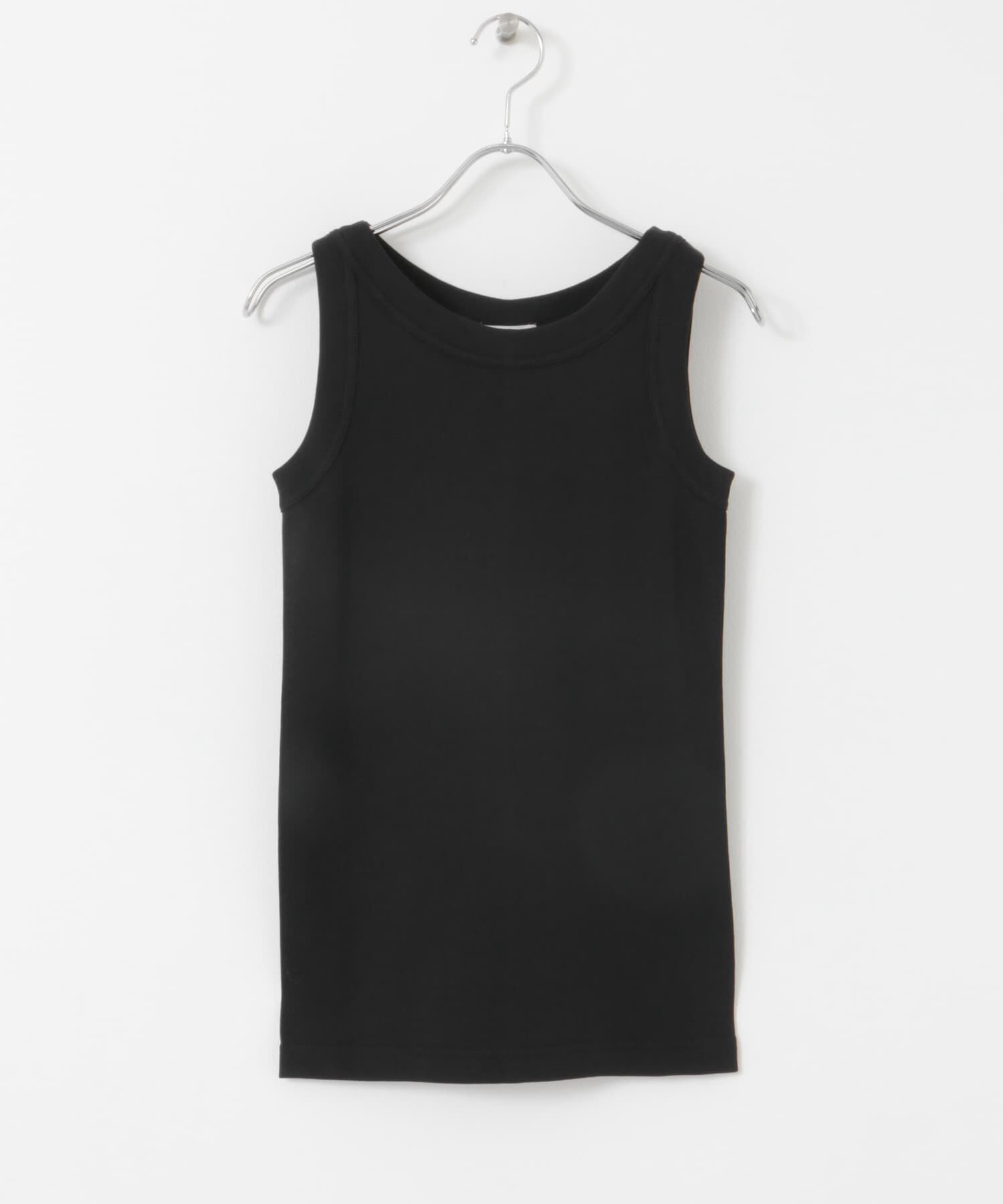 URBAN RESEARCH DOORS「FORK&SPOON　フライスタンクトップ」|タンクトップ|ブラック