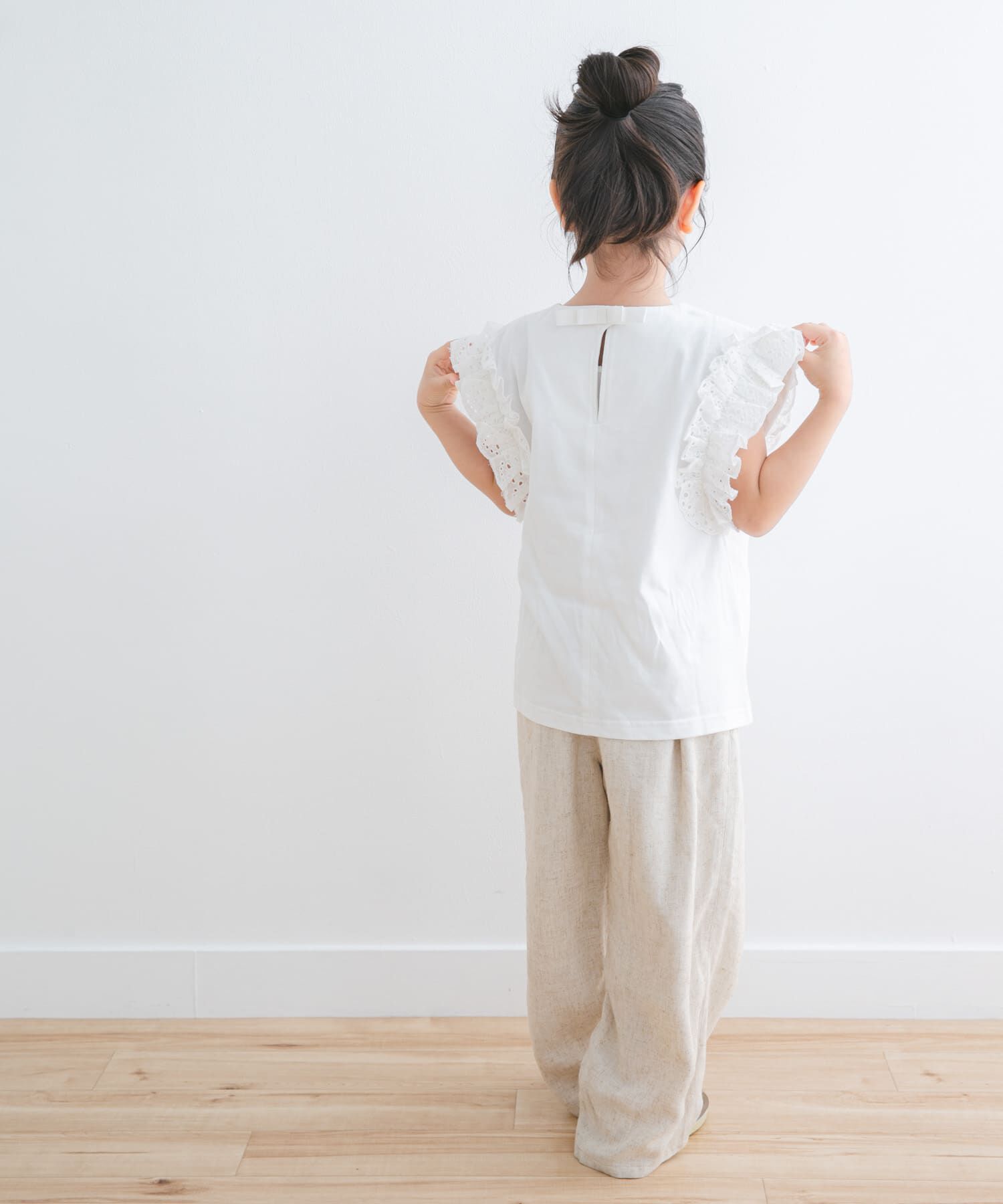 URBAN RESEARCH DOORS「袖レースフレンチスリーブカットソー(KIDS)」|その他|