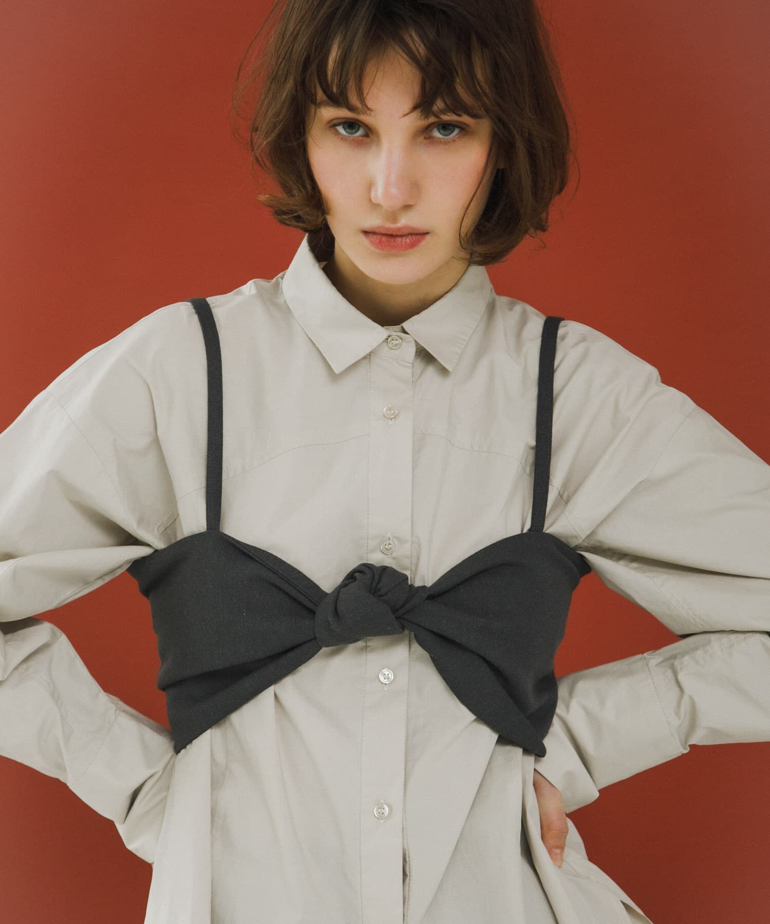 LAATO「twist bustier」|キャミソール|