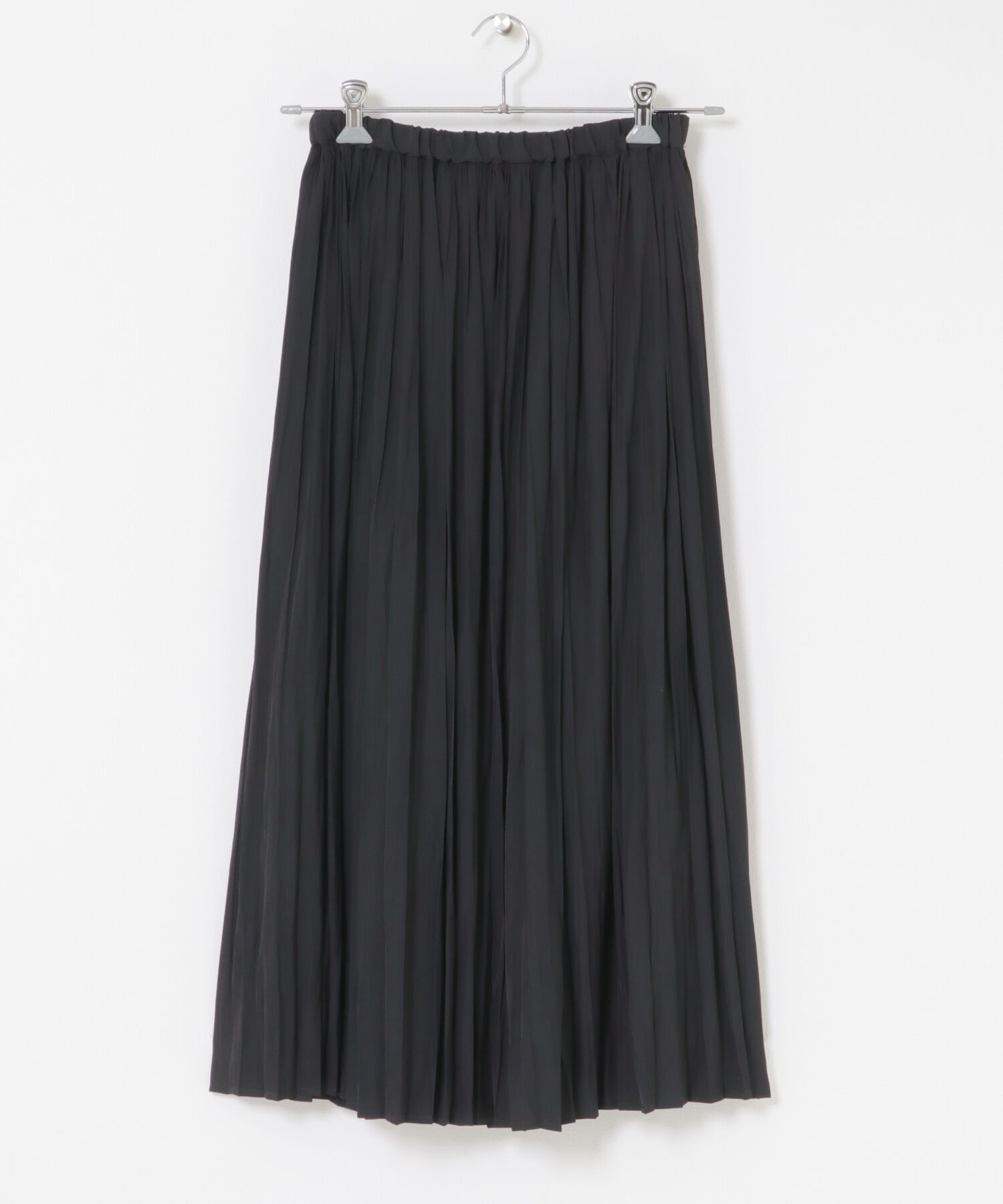 URBAN RESEARCH DOORS「ランダムプリーツスカート」|スカート|ブラック