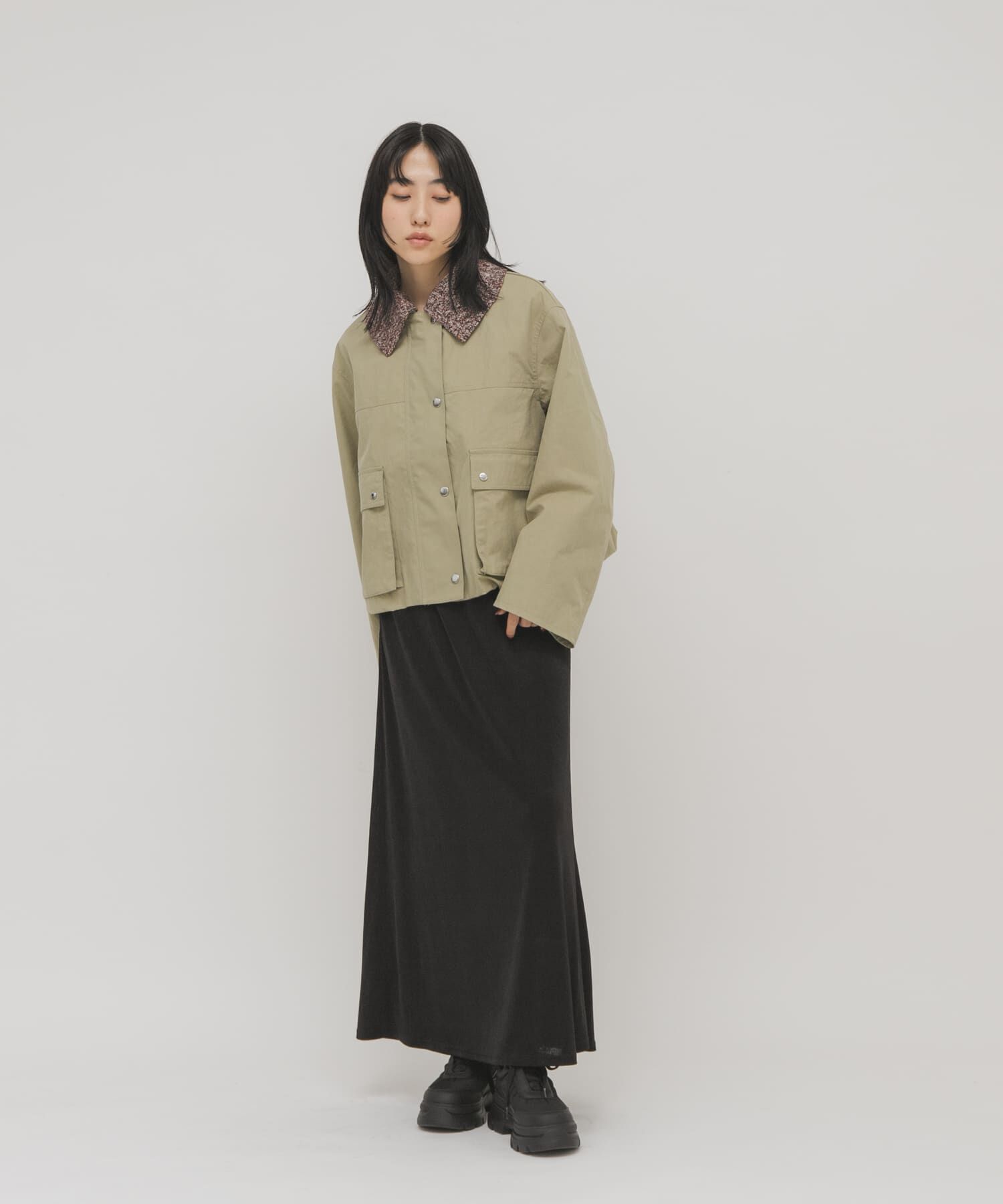  「2WAYカラーバルーンブルゾン」|ブルゾン・スタジャン|