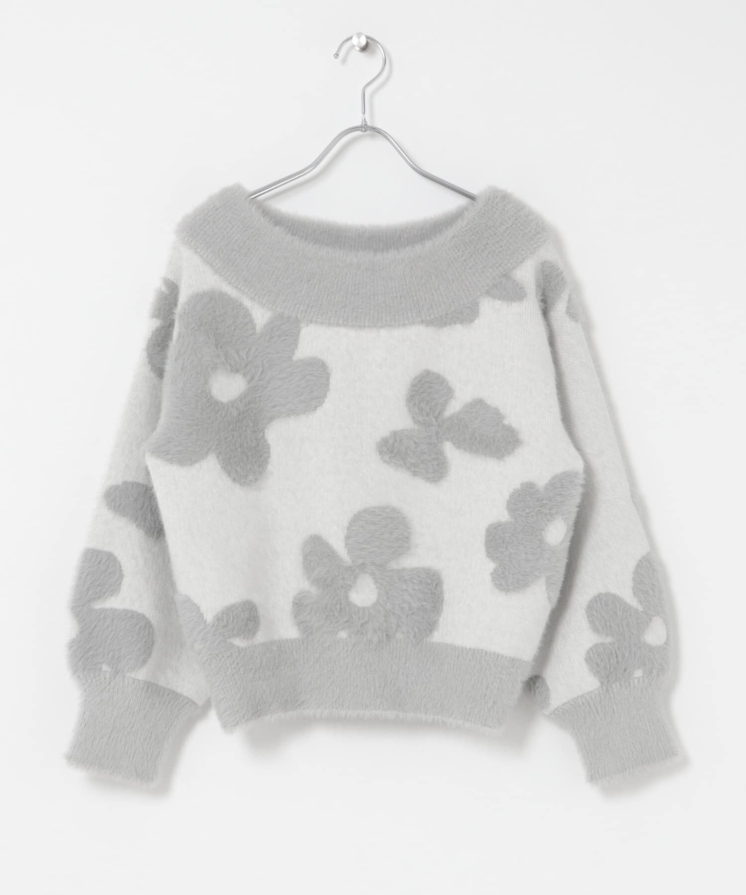 SENSE OF PLACE by URBAN RESEARCH「フラワージャガードニット」|ニット・セーター|